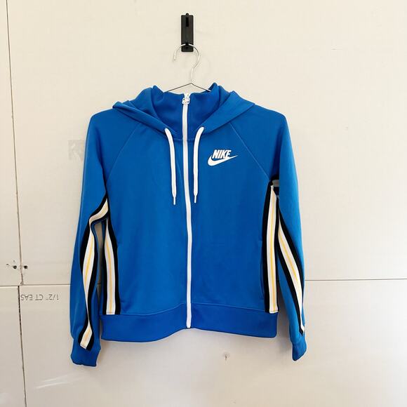 Nike Tops - Nike Women's Blue Full Zip Track Sweatshirt